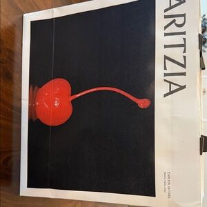 ARITZIA Red Cherry Minimalist Art Poster